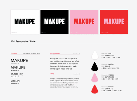 Brand guidelines sample 4