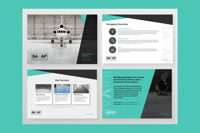 BAVAP graphic design work