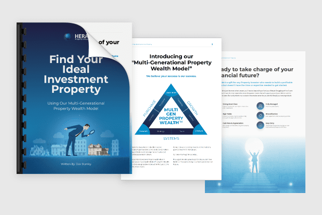 Hera Property Group graphic design work