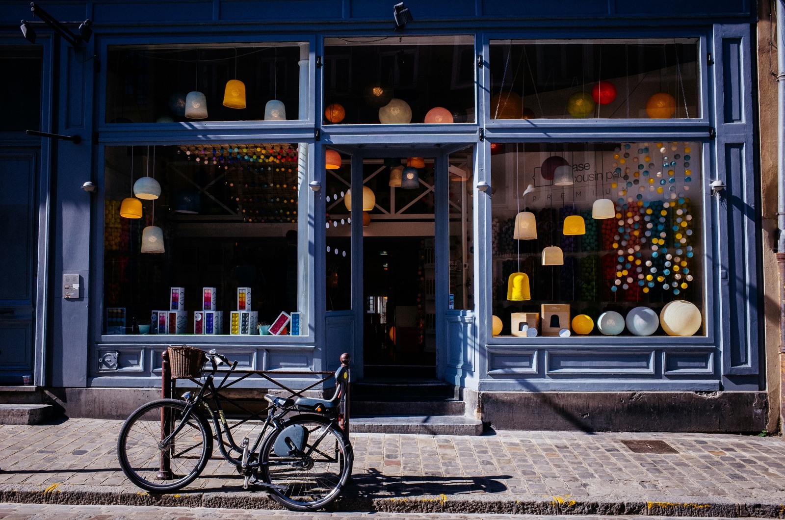 A well-presented local shop storefront