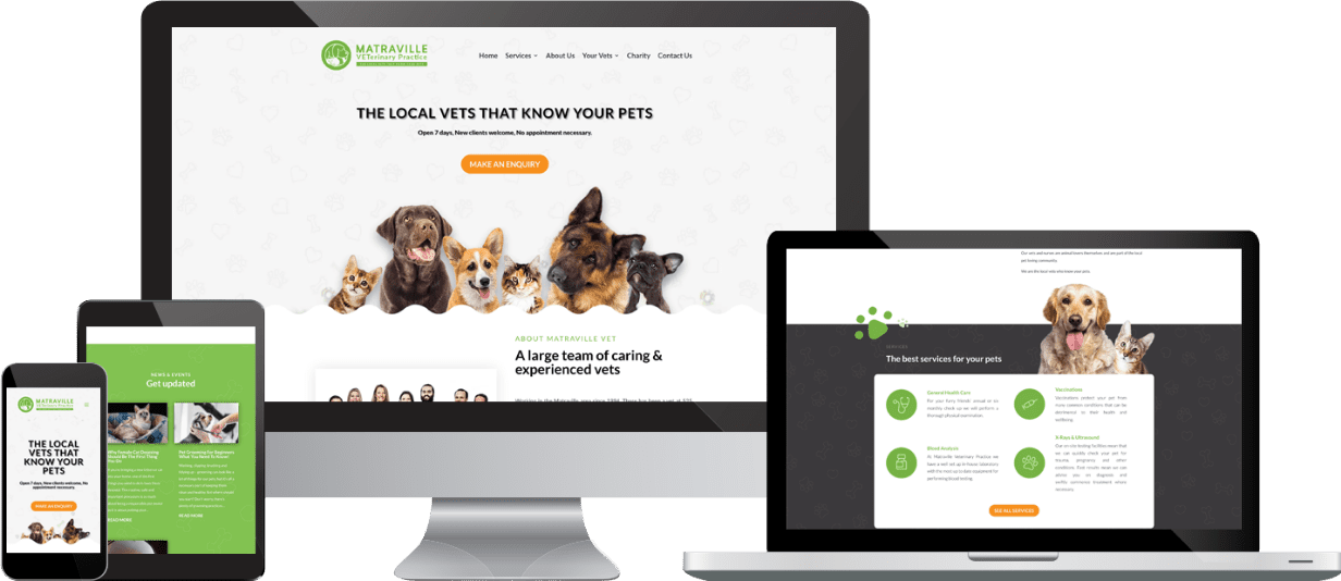 Matraville website design case study