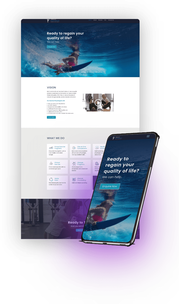 Tracey Frederick website preview