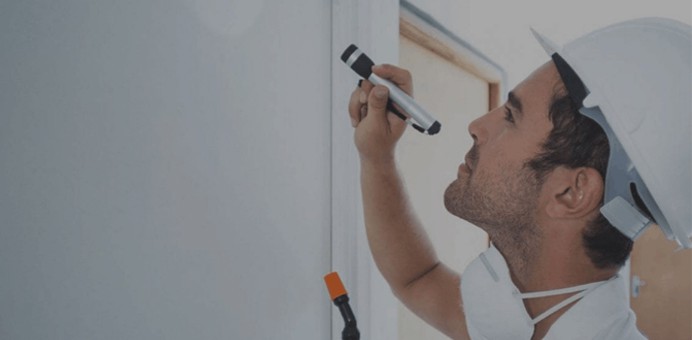 Advanced Pest Control technician on a residential job - website, SEO and Google Ads case study